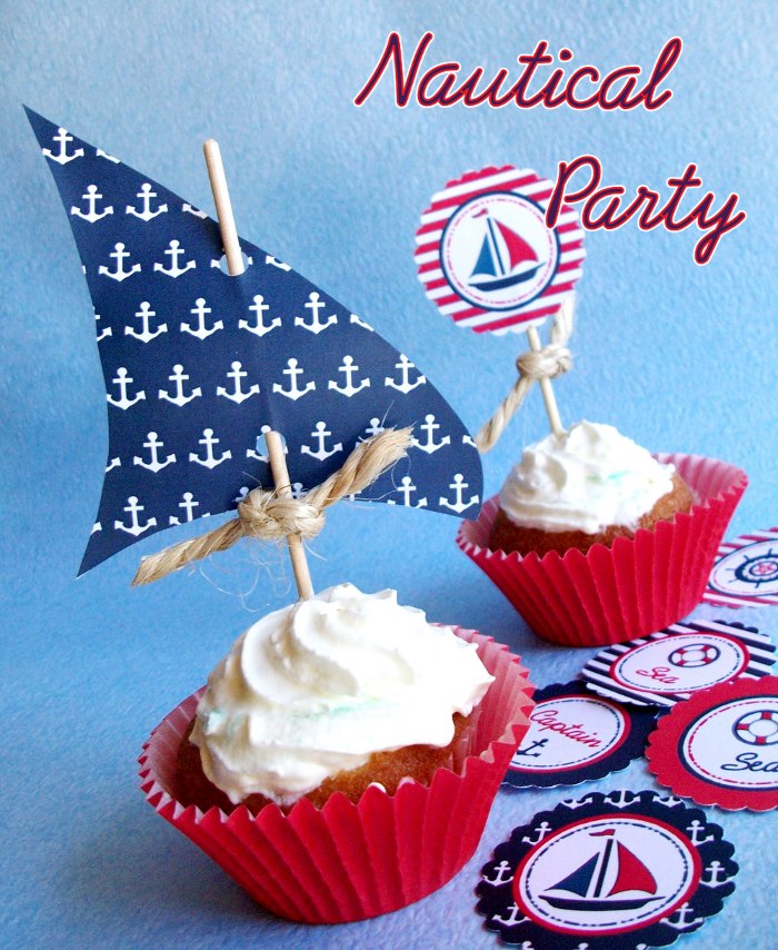 Sailing Cupcakes
