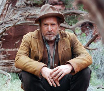 Will Patton as Henry on the set of The Canyon movie