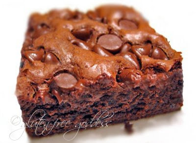 Gluten free brownies that are rich and full of chocolate goodness