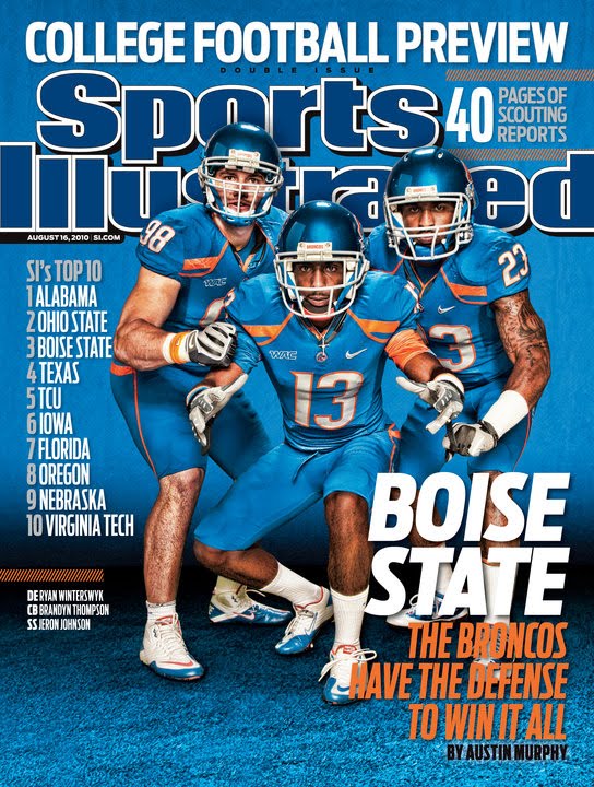 Following Boise State Bronco Football To Grace Cover Of Sports Illustrated