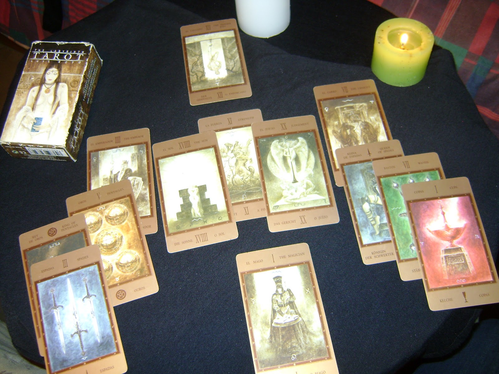 El mundo mágico del TAROT The Labyrinth Tarot (el Tarot del laberinto