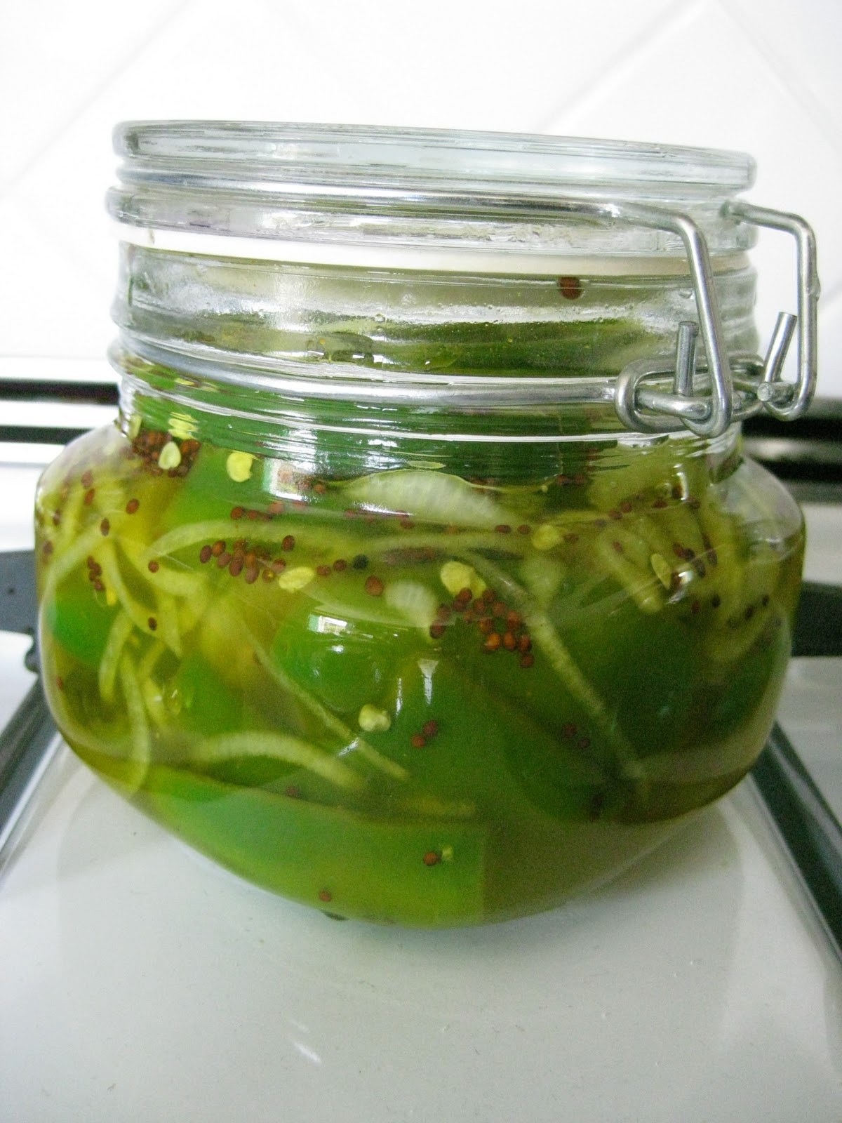 Recipes by the Haggis and the Herring Jalapeno Bread and Butter Pickles