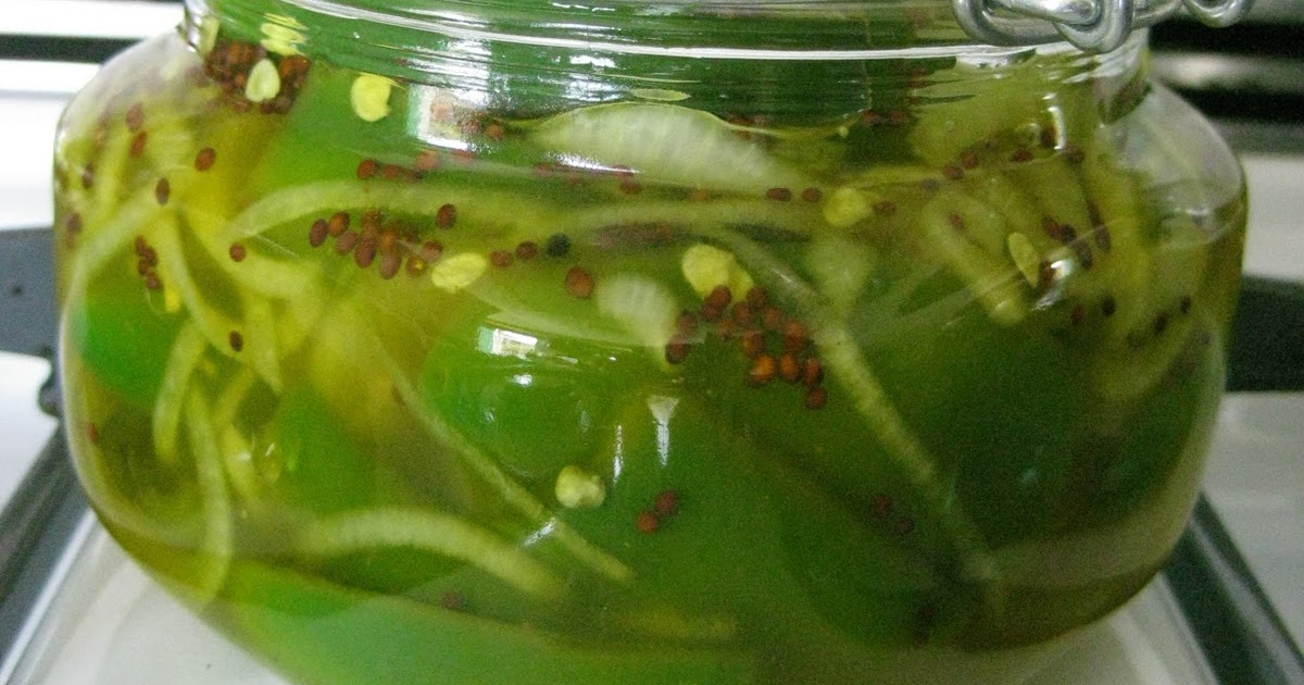 Recipes by the Haggis and the Herring Jalapeno Bread and Butter Pickles