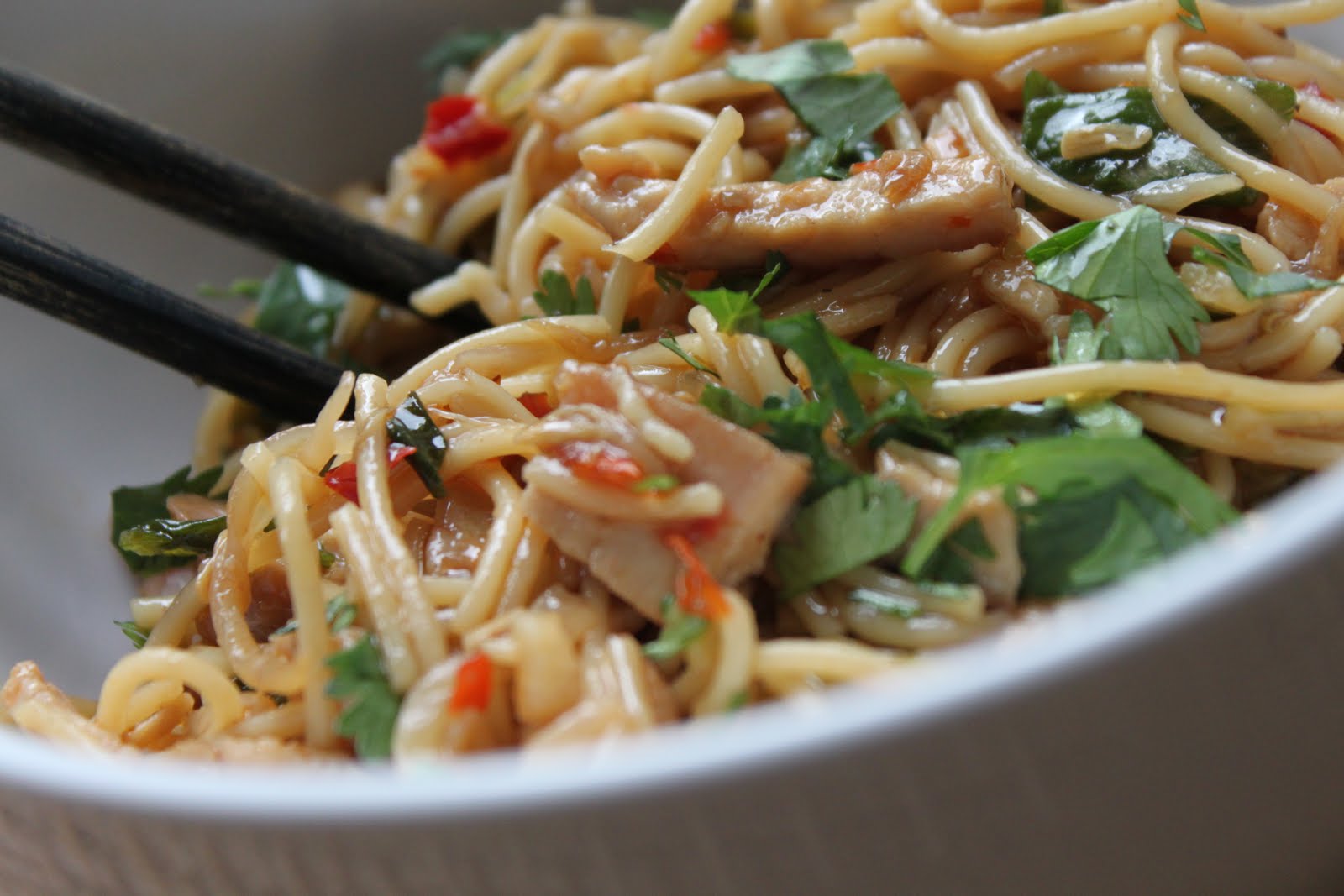 pork lo mein