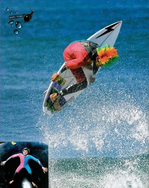 Lightning Bolt Europe Clown Surfing by José Ferreira at Onfire Surf Mag