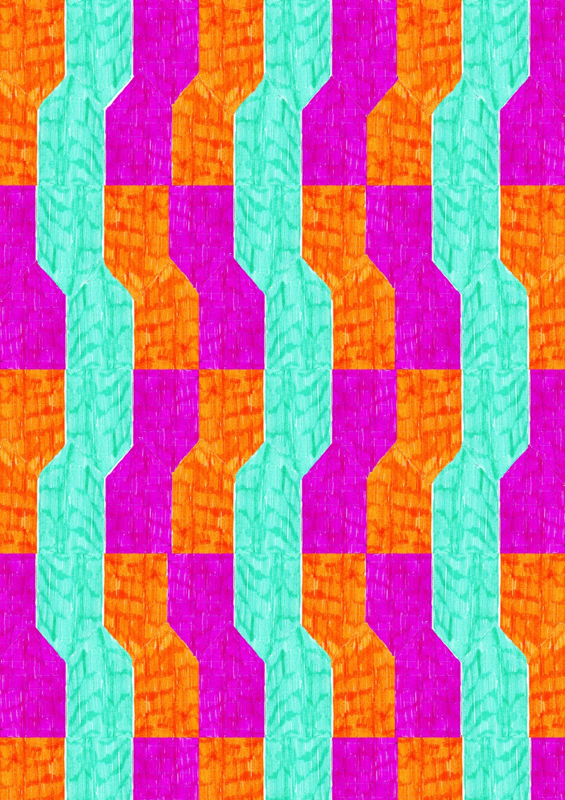 Bright Coloured Patterns