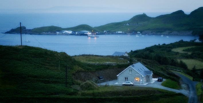 Anochecer en Donegal