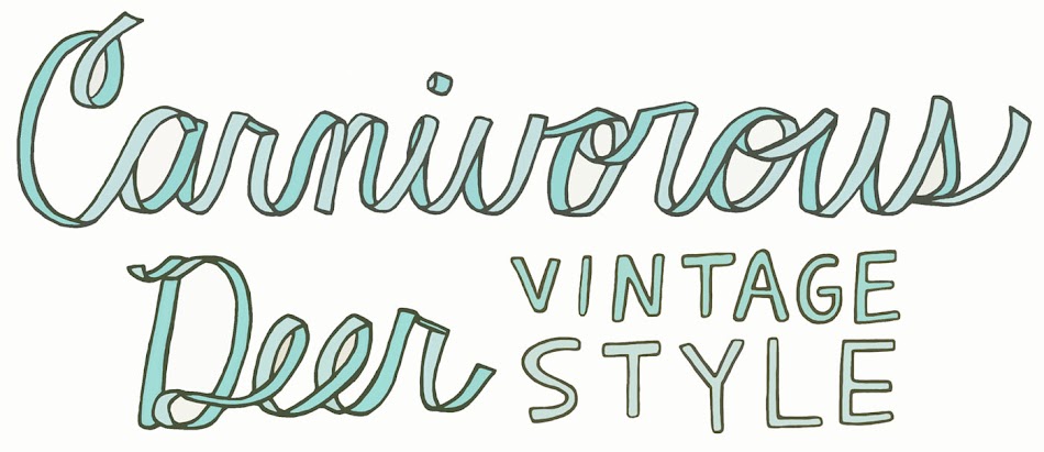 Carnivorous Deer Vintage