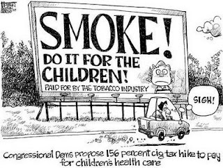 Sin taxes: Guilting you into smoking for the children