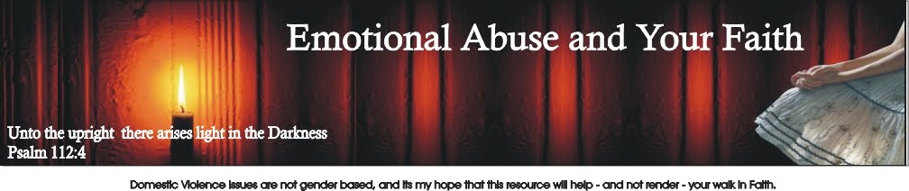 Emotional Abuse and Your Faith