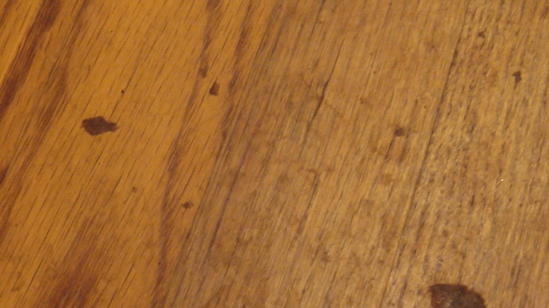 Linda's Bees Getting Wax Off of my Hardwood Floors