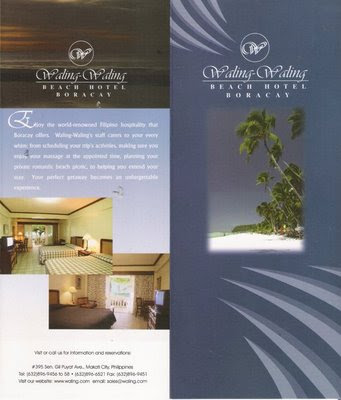 boracay brochure