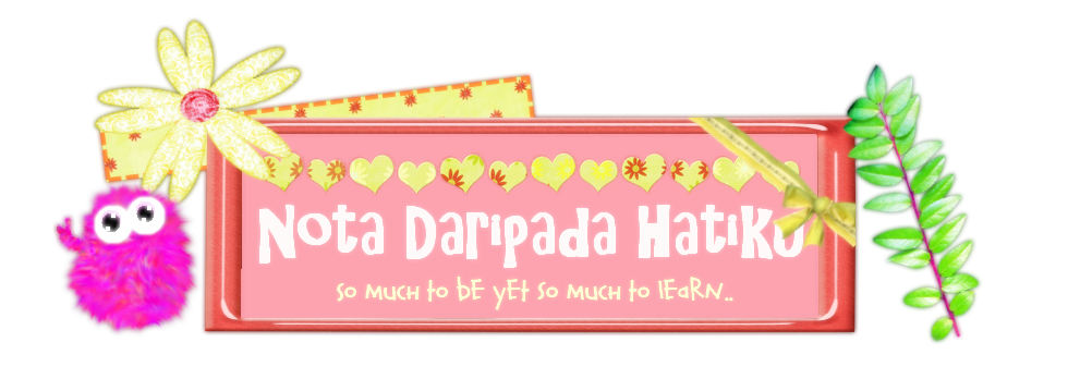 Nota daripada hati.