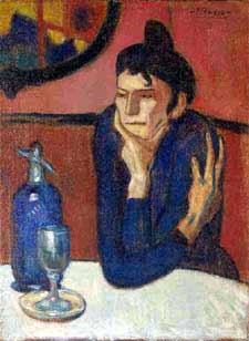 Picasso: The Absinthe Drinker