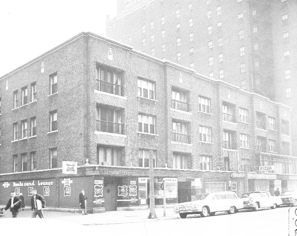 Uptown Chicago History Hotel Grasmere, 4621 Sheridan, Uptown Chicago, 1962
