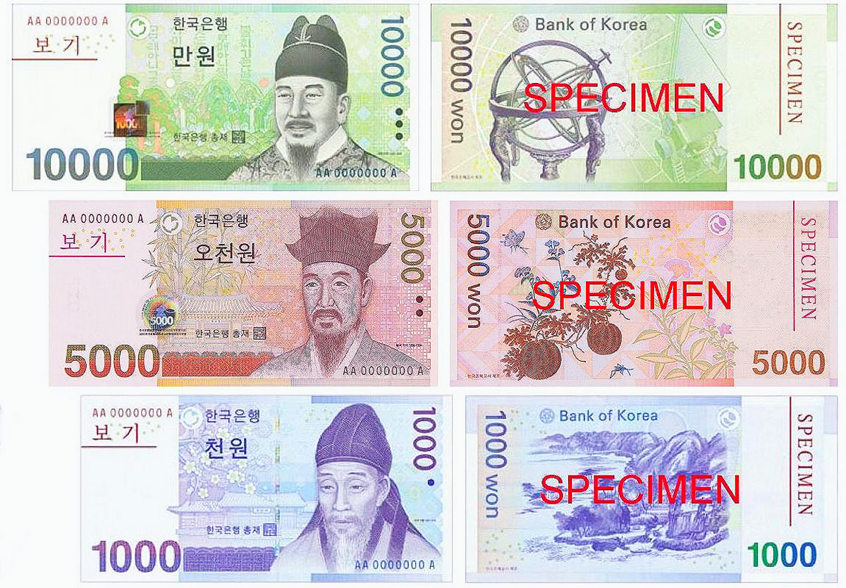 La monnaie coréenne - Cap Corée