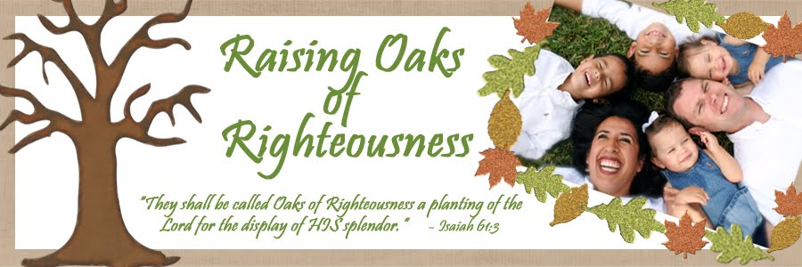 Raising Oaks of Righteousness