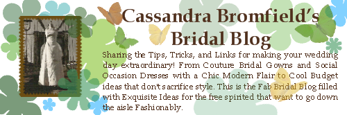 Bridal Blog by Cassandra Bromfield