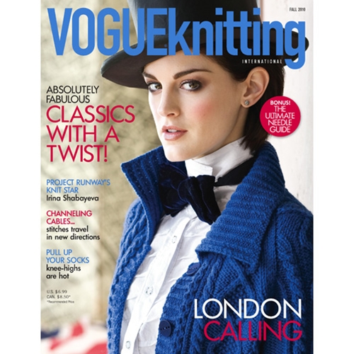 Sittin & Knittin: Vogue Knitting Fall 2010