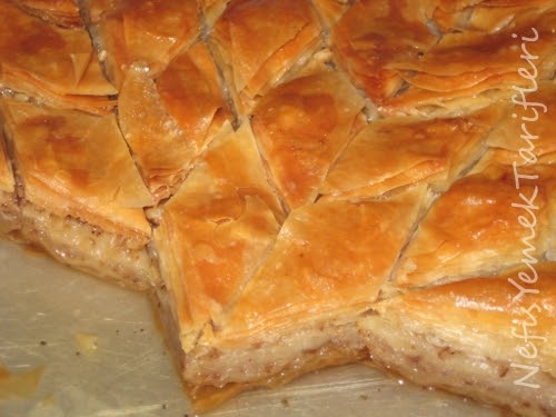 YEMEK VE BÖREK TARİFLERİ,TATLI TARİFLERİ Baklava tarifi ,ev baklavası