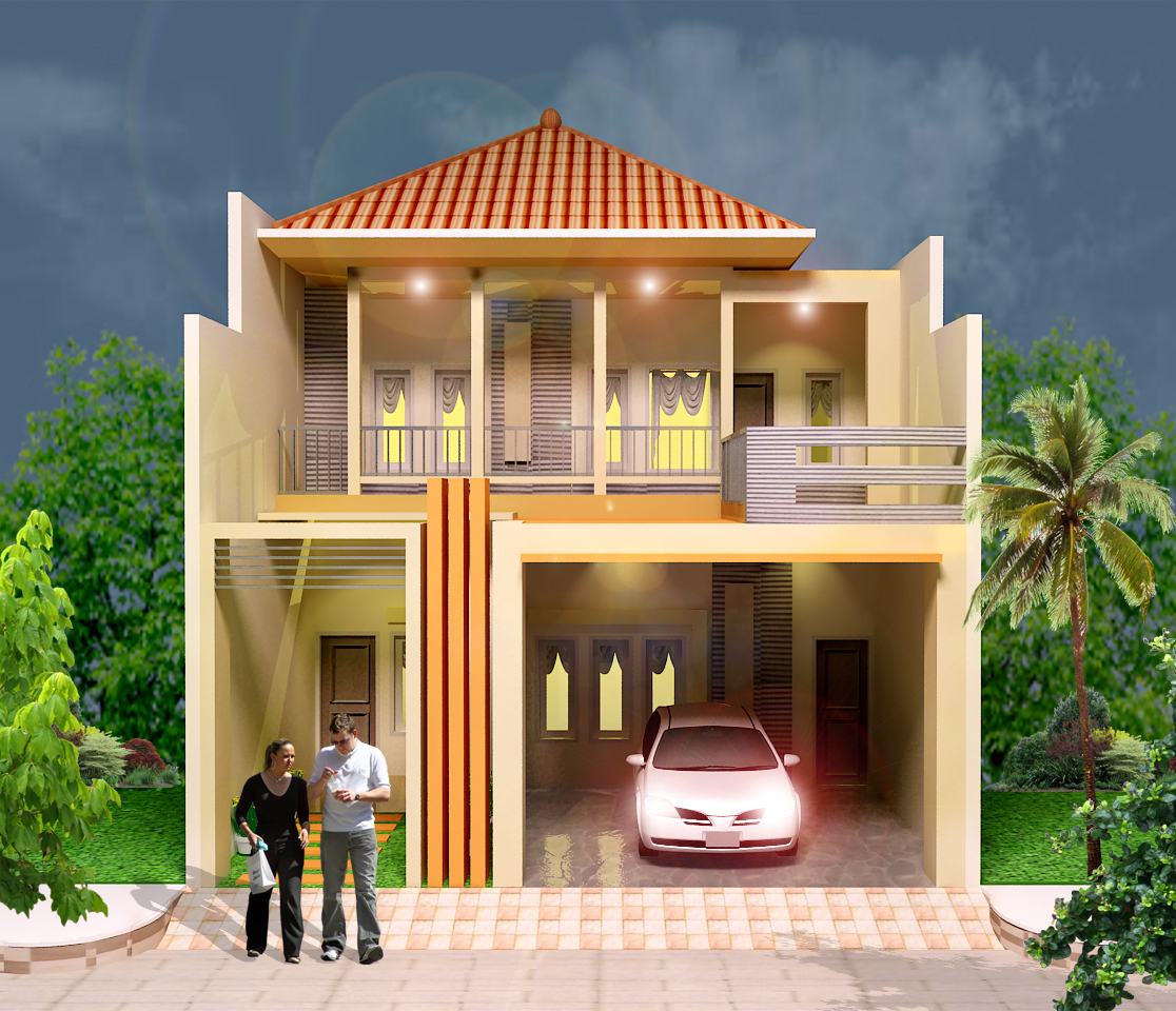 30 Desain rumah minimalis 2 lantai