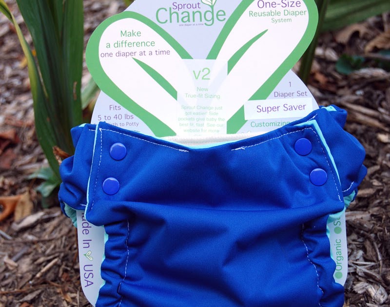 Stand and Deliver Sprout Change cloth diaper review