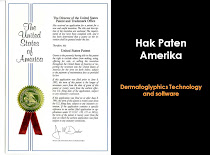 HAK PATEN DERMATOGLYPHICS (USA)