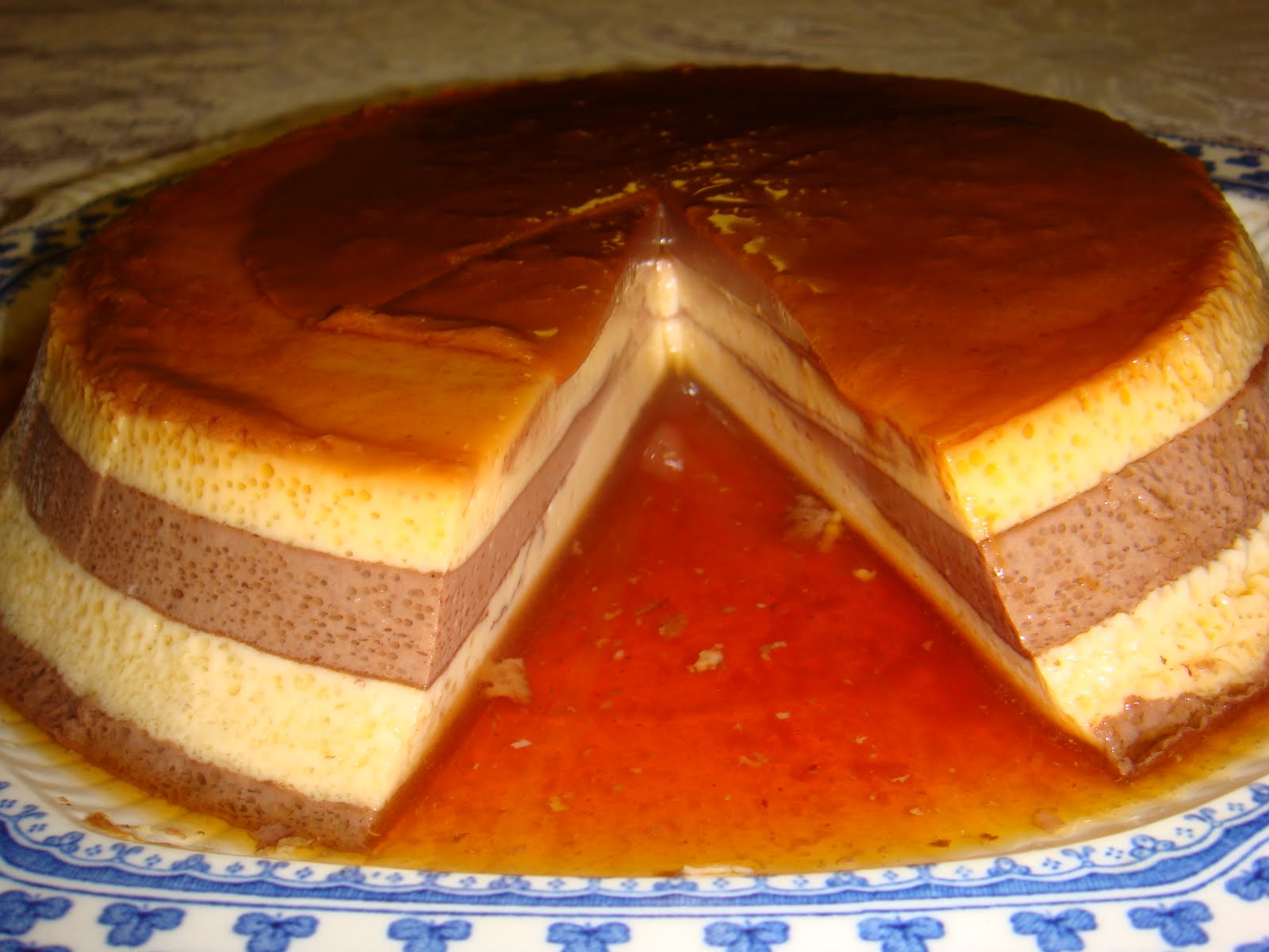 JINTAN MANIS PUDING KARAMEL LAPIS COKLAT