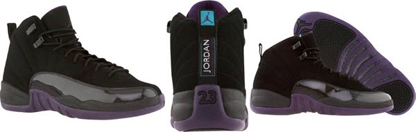 Baby Doc presents The Mind of The WeiÑdOâ¢: Air Jordan 12 (XII) Black / Grand Purple â Aquamarine