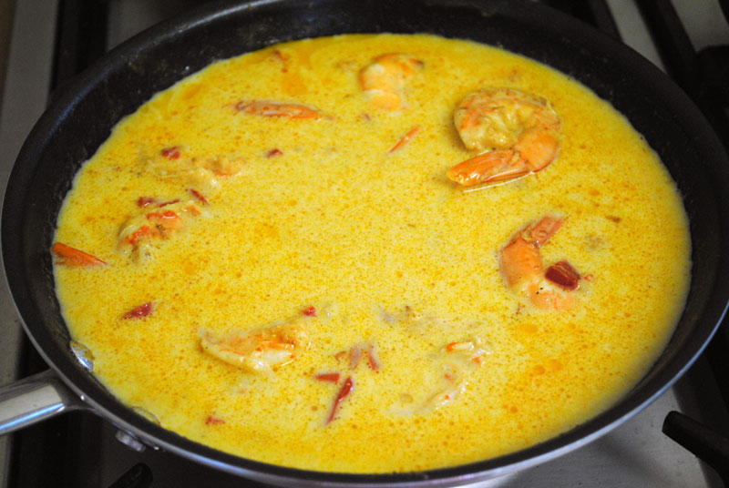 Jamaican Coconut Prawn Curry Week 37