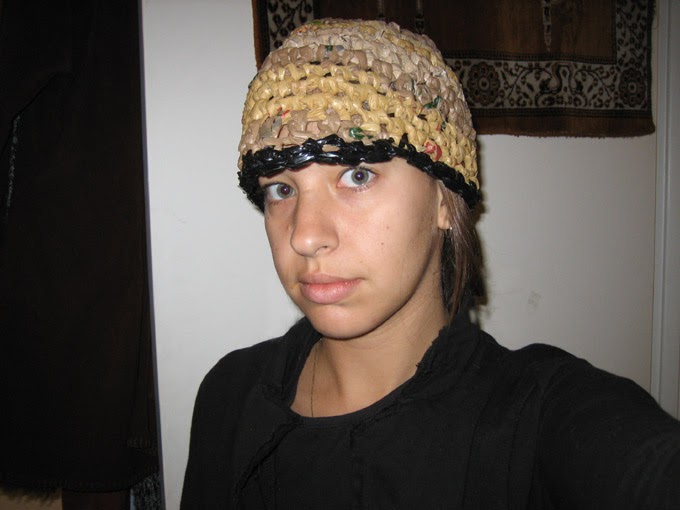 What To Do With Plastic Bags? Plastic Bag Hats