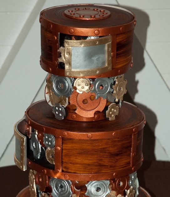 Slow cooker baileys christmas cake A Family Tree of Holidays - Christmas Trees: Steampunk Wedding Cake