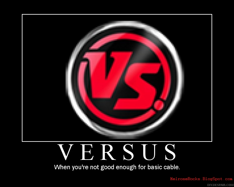 TV schedule. Versus will