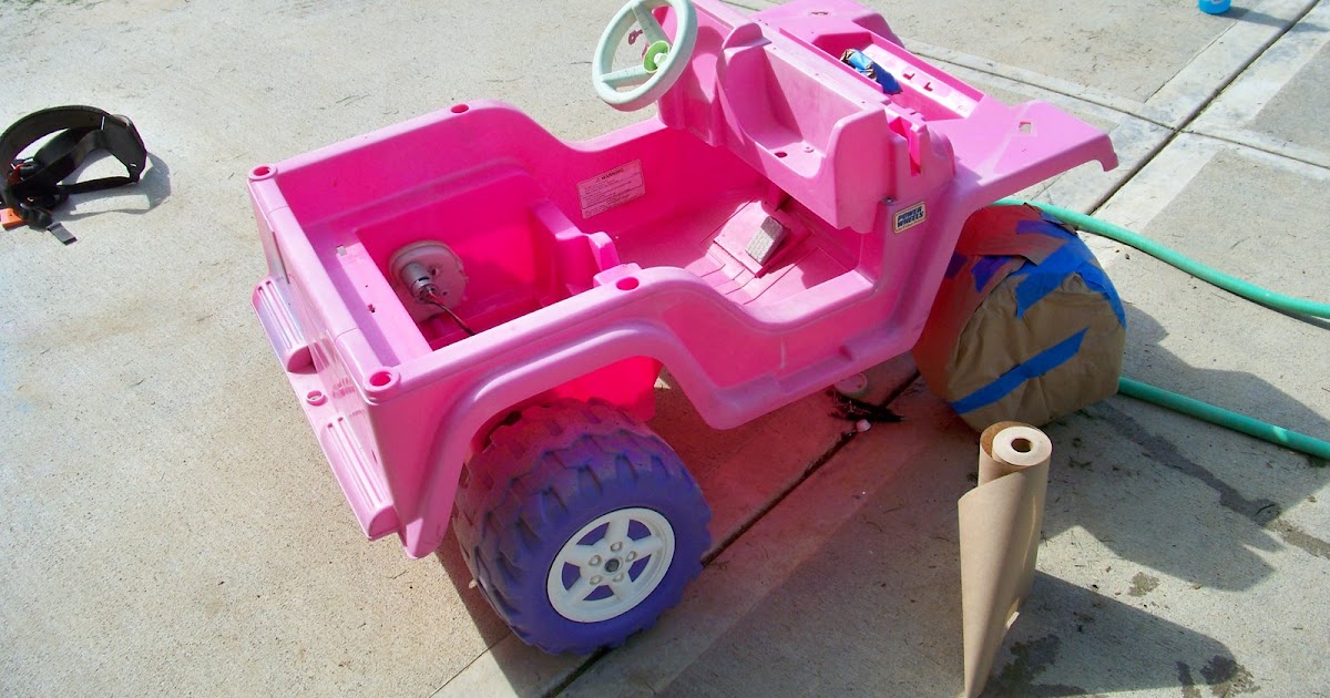 Hope Now Power Wheels Makeover