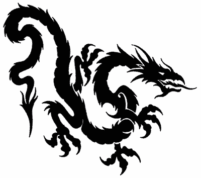 Dragon Tattoo on Dragon Tattoo Gif