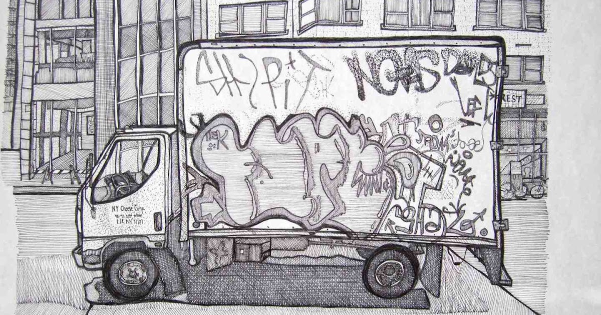 Daily Draw Graffiti Truck Final