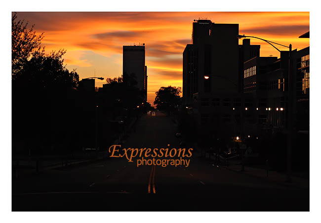 Sawyer and I got to watch the sunrise over Little Rock from the Capitol steps recently