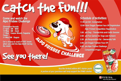 PAWS Event: Alpo Frisbee Challenge in SM Baguio