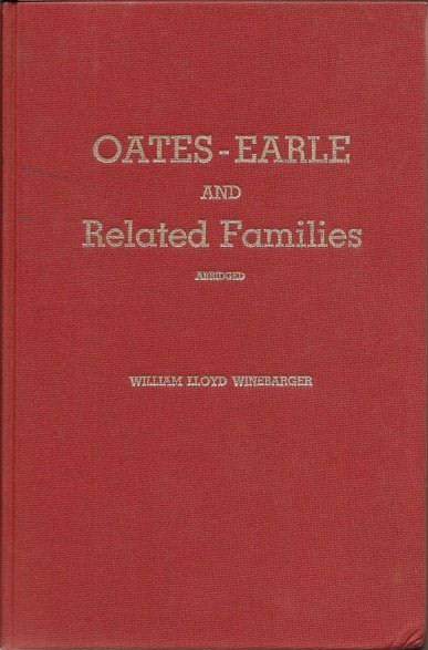 "Oates-Earle & Related Families"
