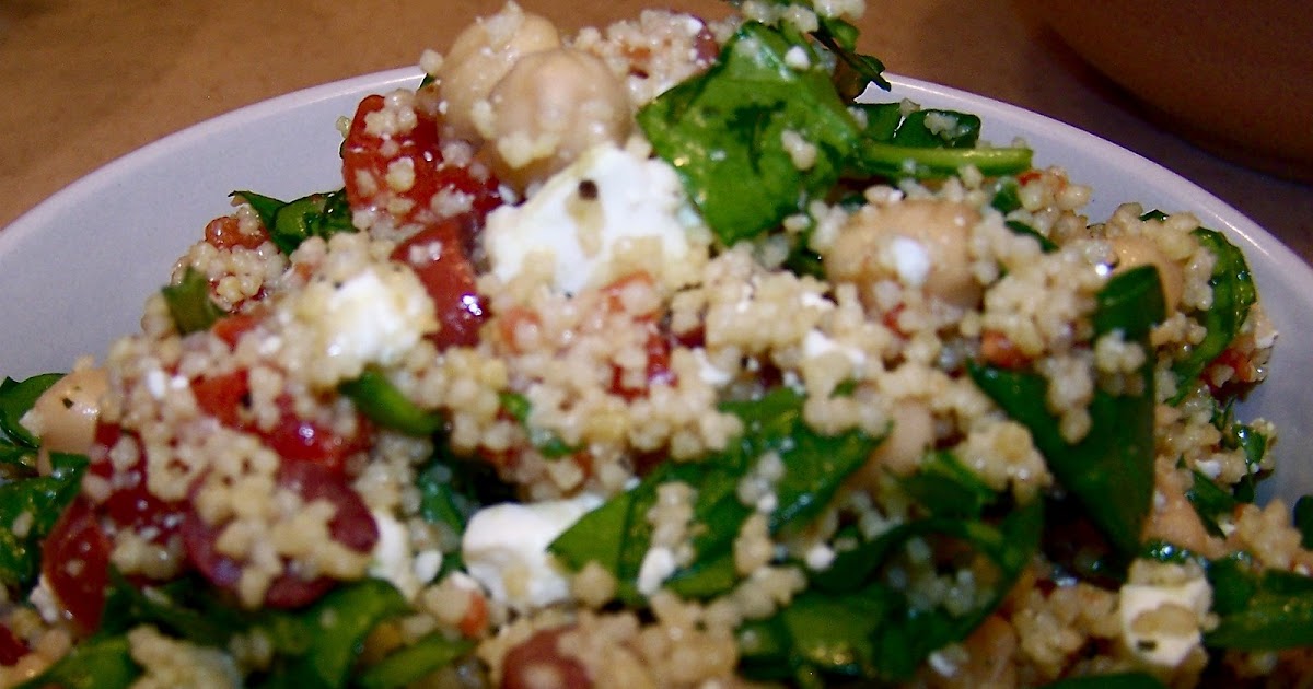 Knick Nosh Whole Wheat Couscous with Spinach and Fire Roasted Tomatoes