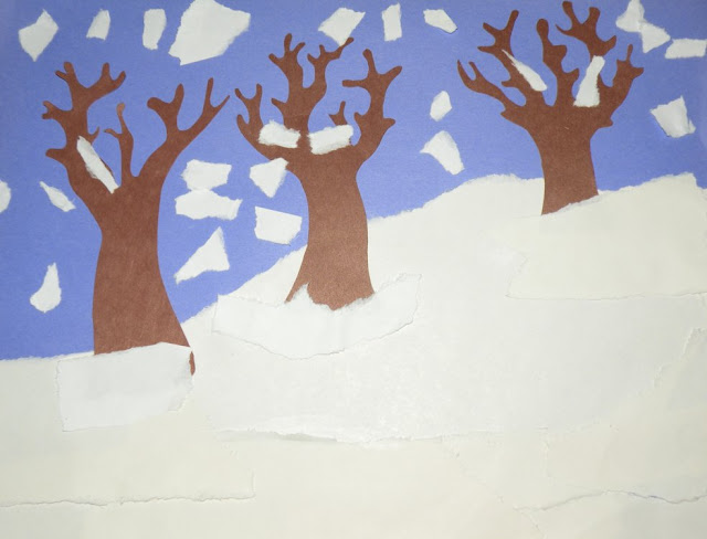 These Grace Filled Days: Winter Themed Art Projects