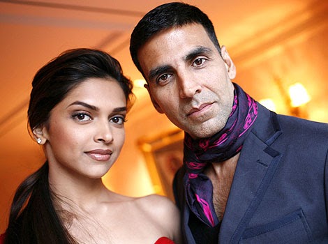 Deepika Padukone with Akshay Kumar | deepika padukone fan club
