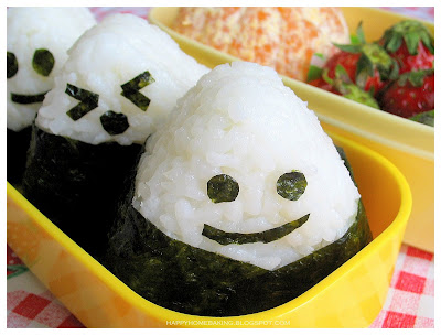 Onigiri Berbentuk Unik dan Lucu