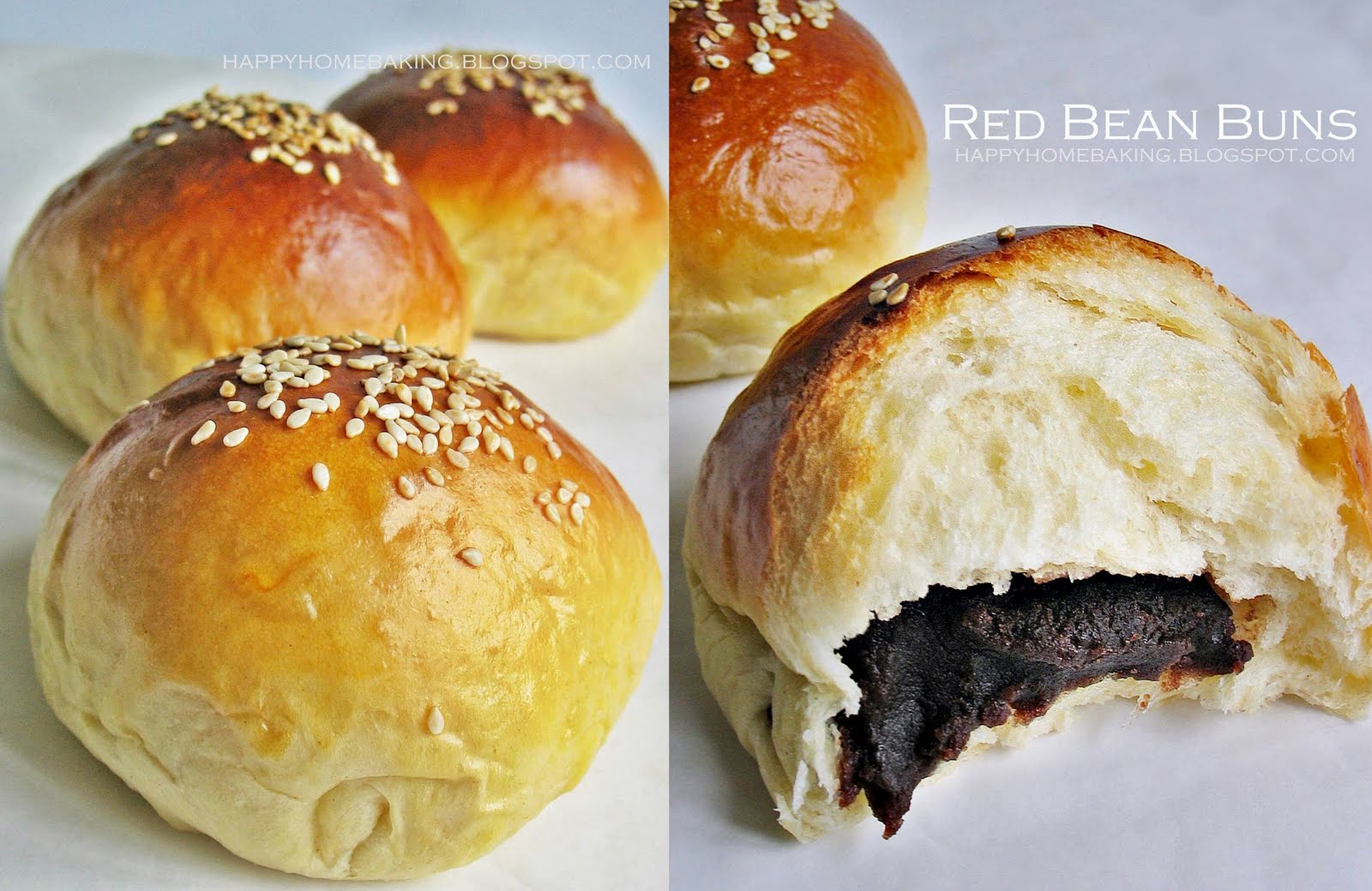 red bean buns