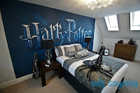 Blue Harry Potter Bedroom