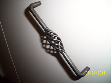 twisted iron handle
