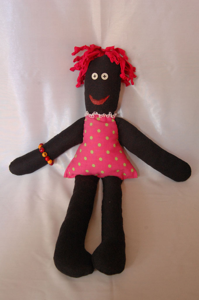 muñecas de trapo morenas