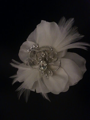 diy bridal headpiece