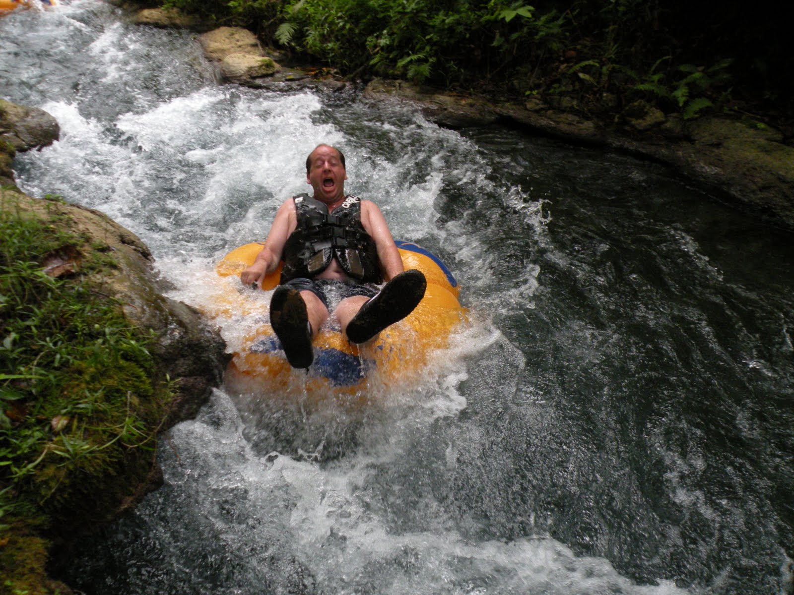 The Rotary Clubs of Western Jamaica River tubing at Chukka Caribbean