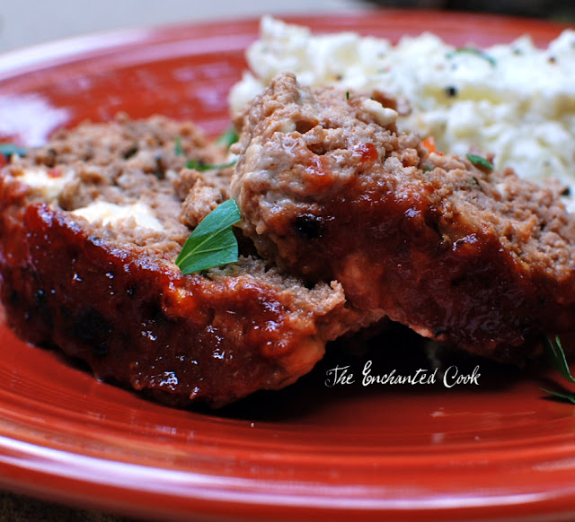 The Enchanted Cook The Best Meatloaf and Creamy Cauliflower Mash